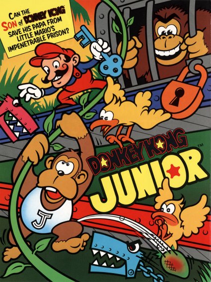 affiche de Donkeykong junior