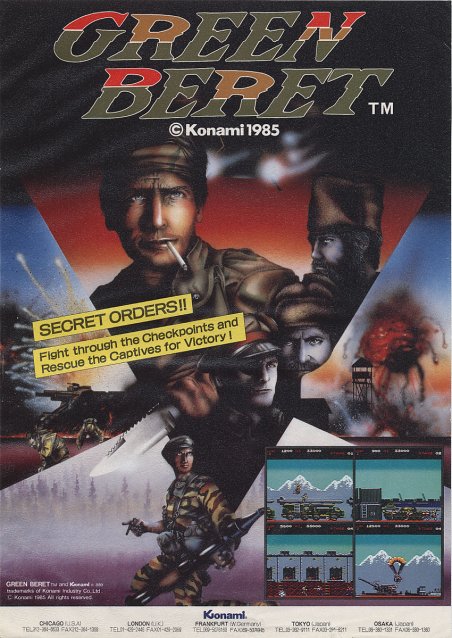 affiche de Green beret