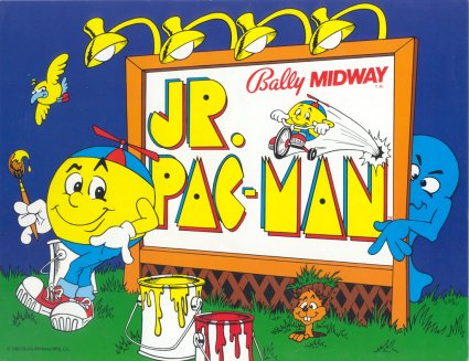 affiche de Jr pacman